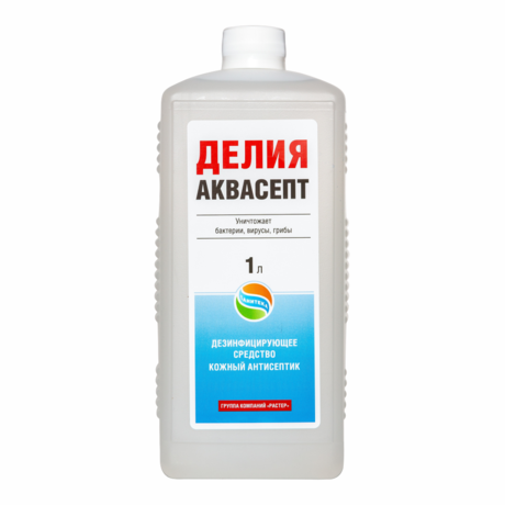 Кожный антисептик без спирта "Делия-аквасепт"
